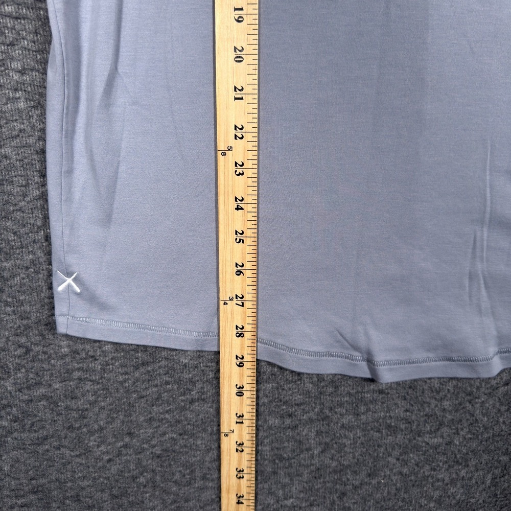 Cuts Shirt Mens XL Gray Pima Cotton Short Sleeve Crew Neck Casual Tee - Picture 3 of 8